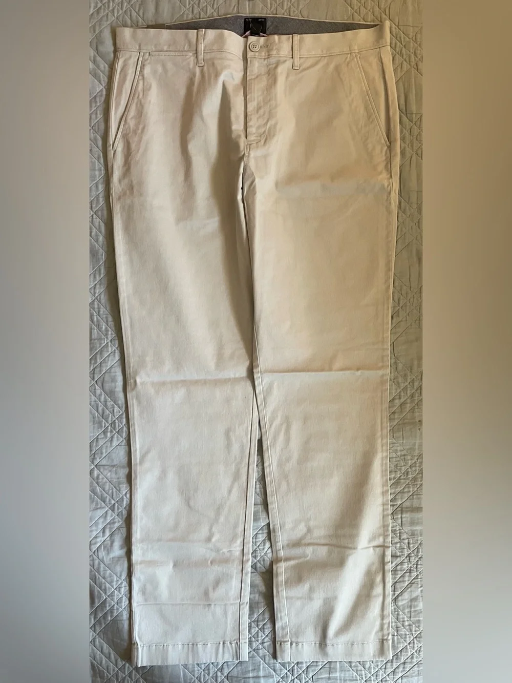 J. Crew 770M Straight-fit stretch chino pant in Jet Gray Size 35 $98 AR886